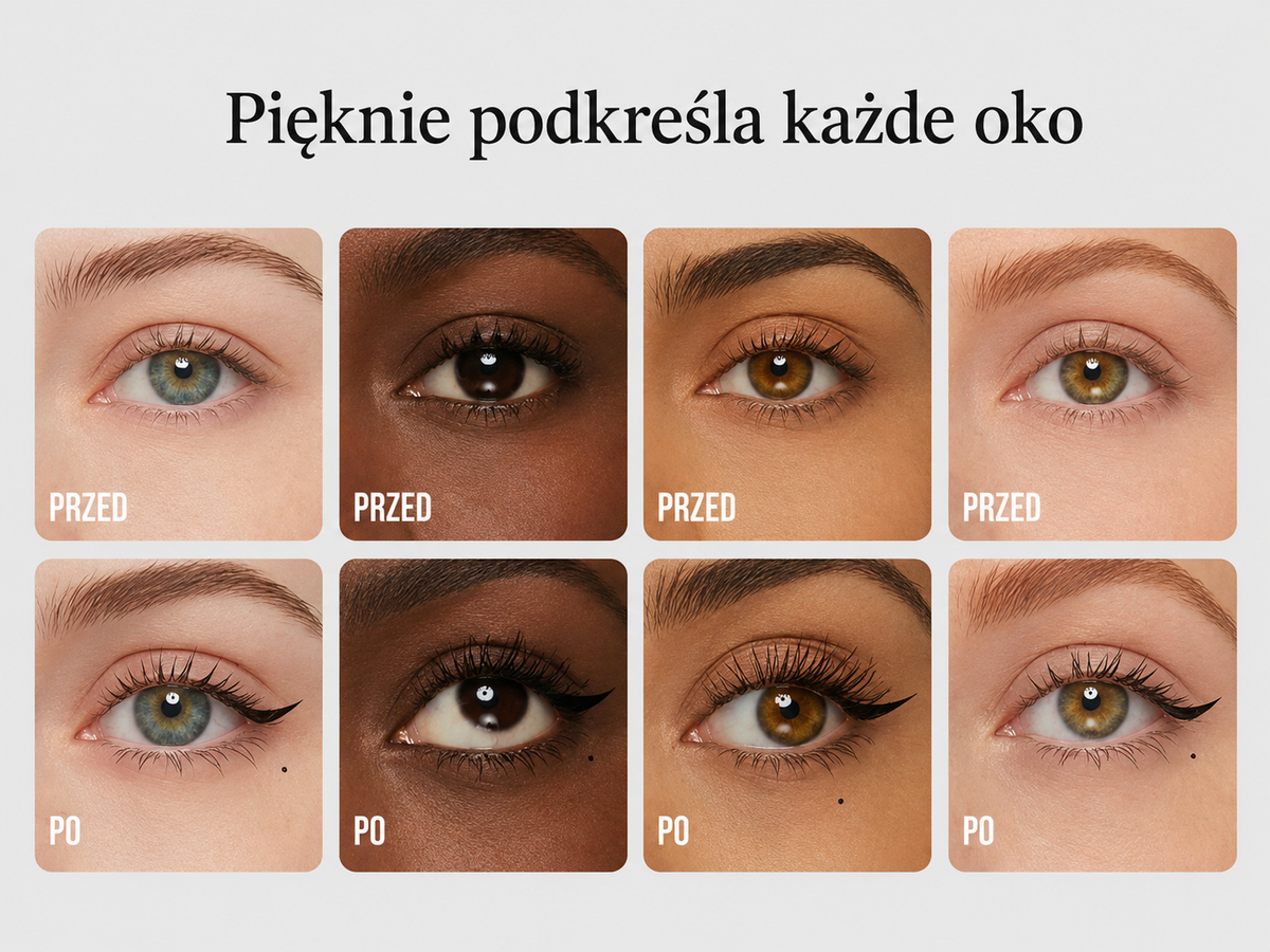 Pasuje do każdego kształtu oczu